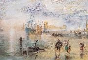 J.M.W. Turner Flint Castle,North Wales china oil painting reproduction